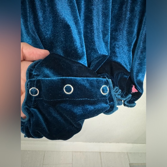 Pink Chicken Baby Girls Velour Quinn Bubble. Size 12/18M - Picture 6 of 8